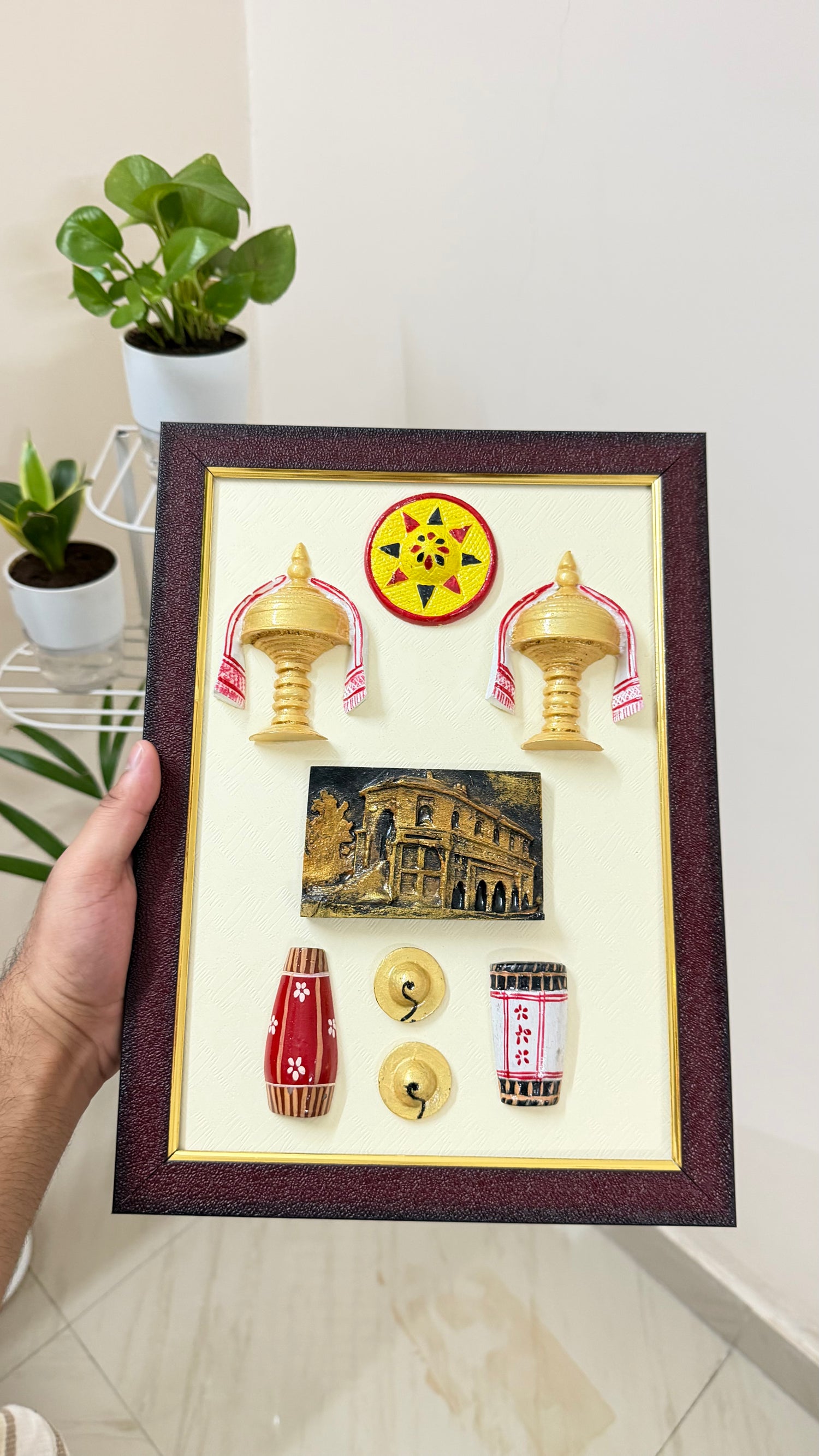 Handmade Assamese Heritage Art Wall Decor