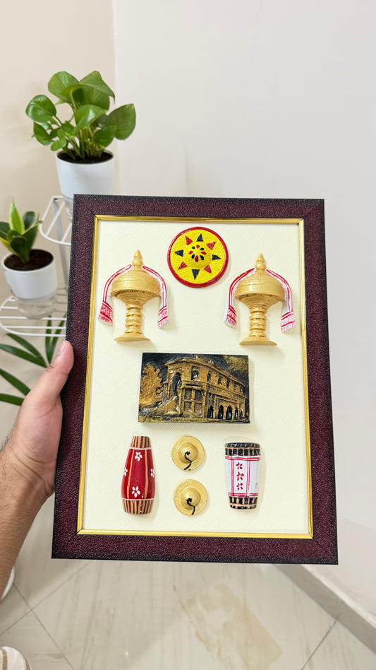 Handmade Assamese Heritage Art Wall Decor